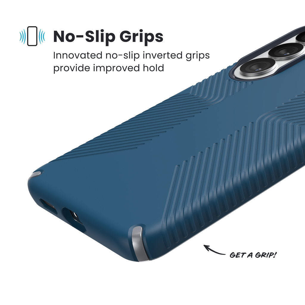 Speck Presidio2 Grip + Magnet Samsung Galaxy S26 Coastal Blue - with Microban