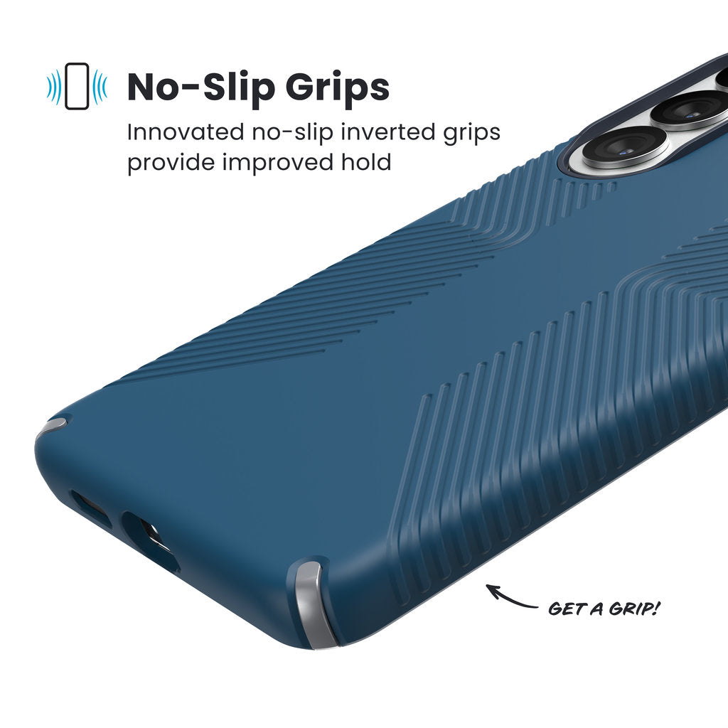 Speck Presidio2 Grip + Magnet Samsung Galaxy S26 Plus Coastal Blue - with Microban