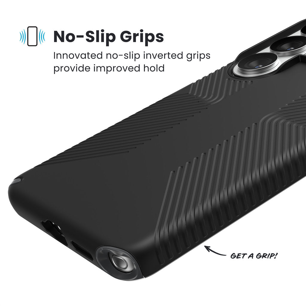 Speck Presidio2 Grip + Magnet Samsung Galaxy S26 Ultra Black - with Microban