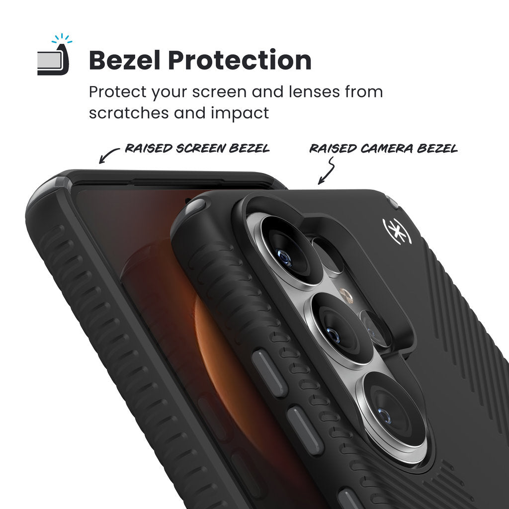 Speck Presidio2 Grip + Magnet Samsung Galaxy S26 Ultra Black - with Microban