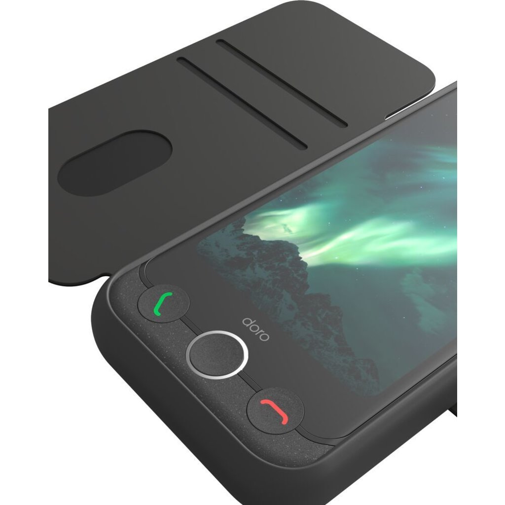 Doro Aurora A10 Wallet Case Graphite