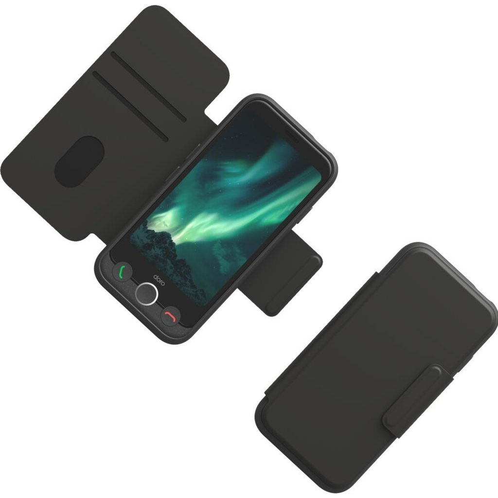 Doro Aurora A10 Wallet Case Graphite