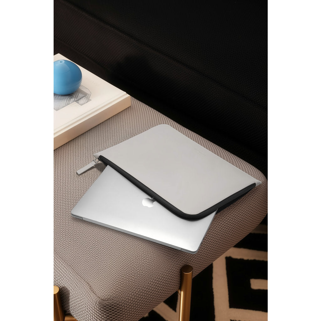Gaston Luga Dash Laptop Sleeve 13"/14" - Taupe
