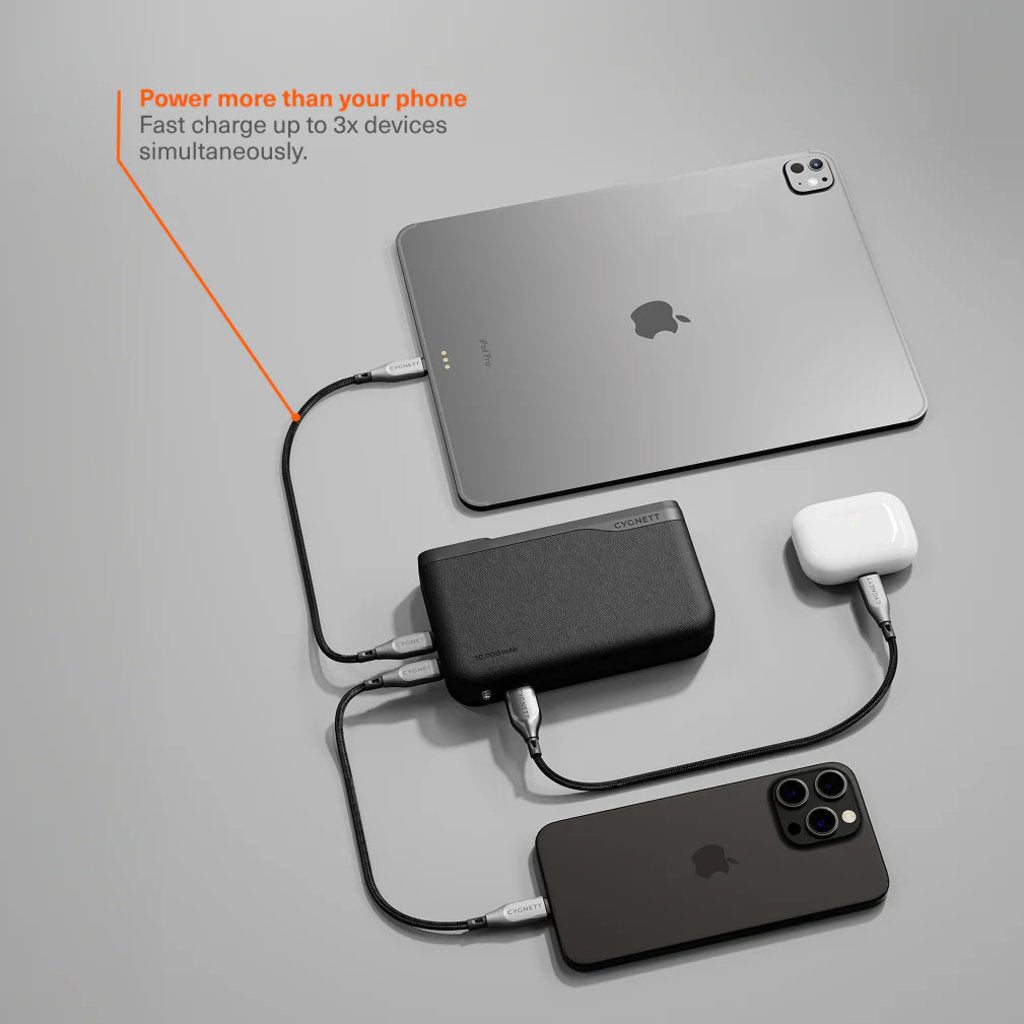 Cygnett Encore 20.000 mAh Power Bank Graphite