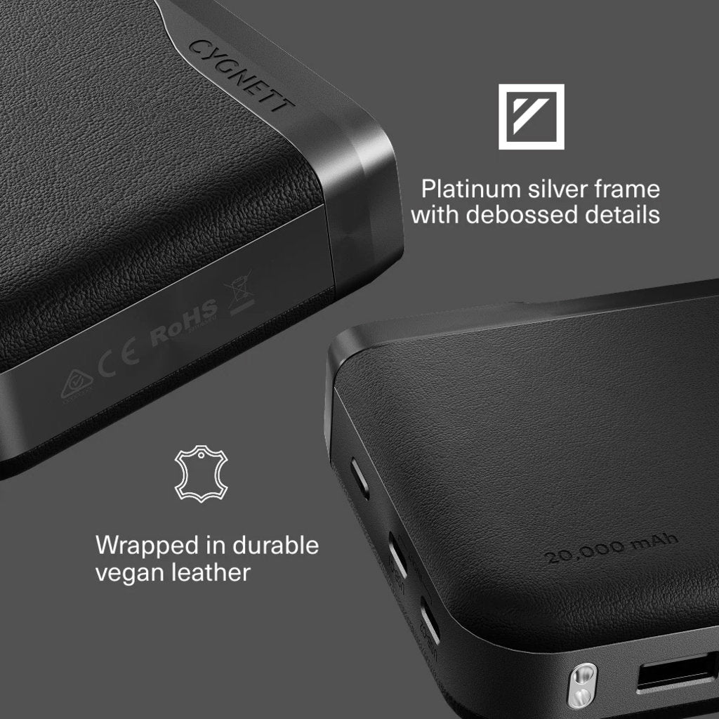 Cygnett Encore 20.000 mAh Power Bank Graphite