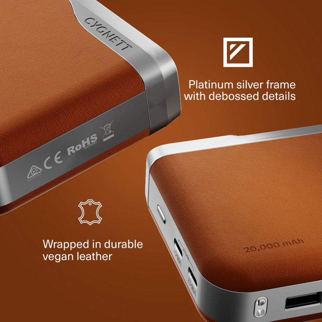Cygnett Encore 20.000 mAh Power Bank Tan