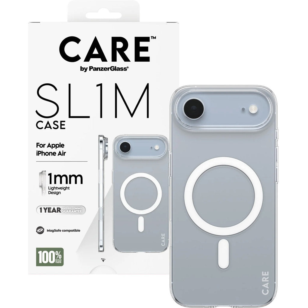 CARE by PanzerGlass SL1M MagSafe Case Transparent iPhone Air