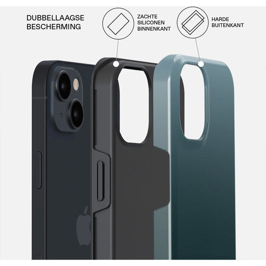 Burga Tough Magsafe Case Apple iPhone 15/14/13 - Black Hole