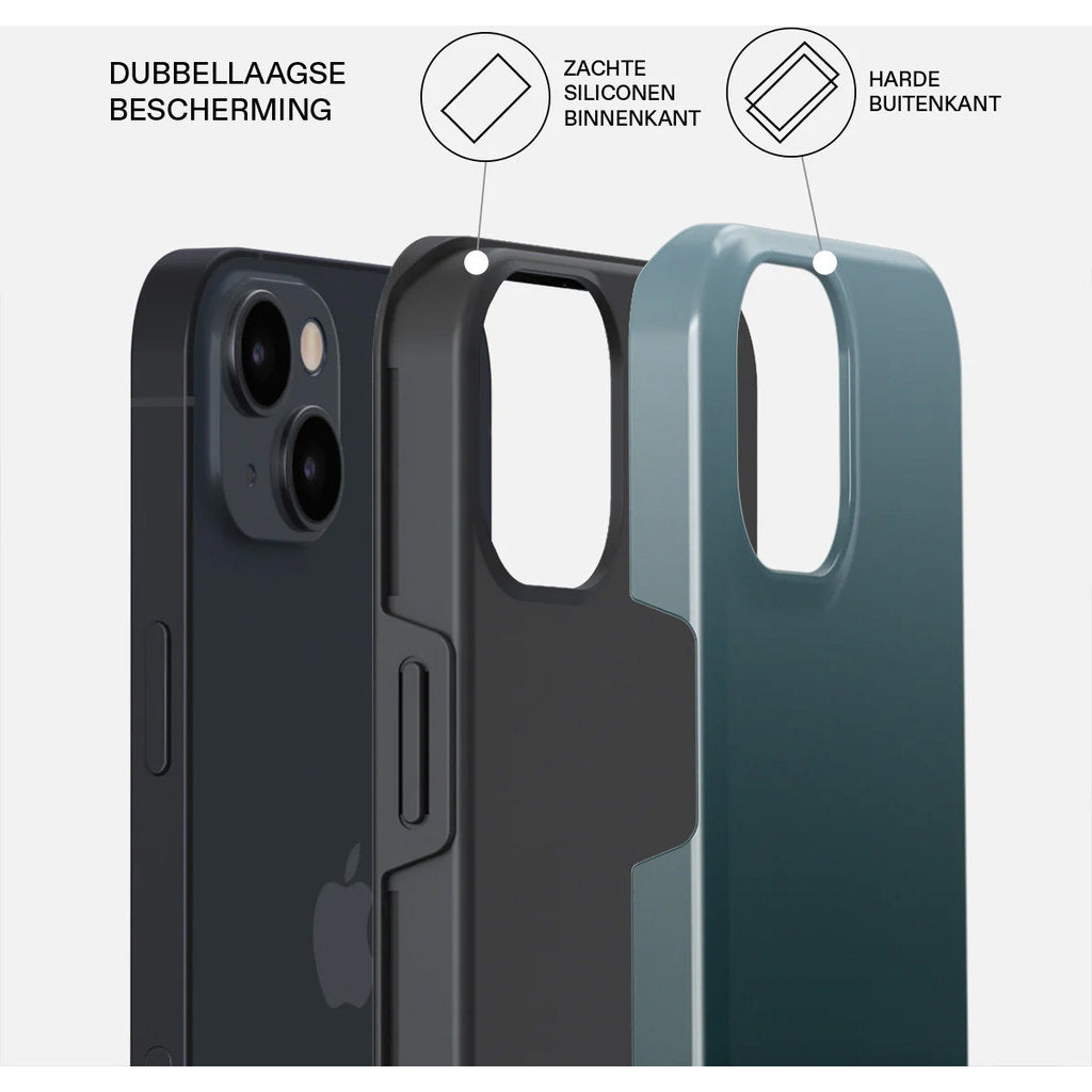 Burga Tough Magsafe Case Apple iPhone 15/14/13 - Black Hole