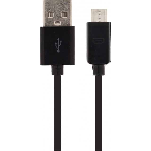 Xccess Datenkabel Micro USB Schwarz Bulk