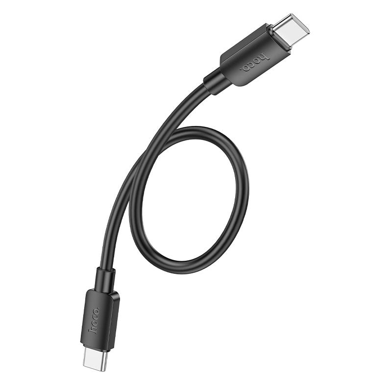 Extra korte (25cm) USB-C naar USB-C kabel - 60W/3A