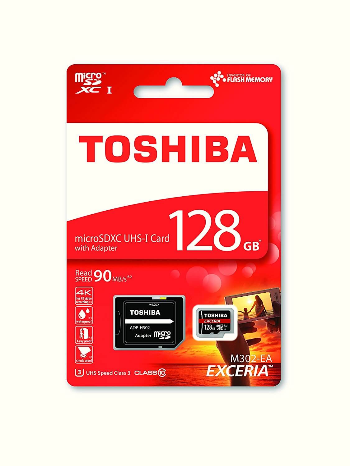 Toshiba MicroSDXC kaart 128GB C10/UHS-1