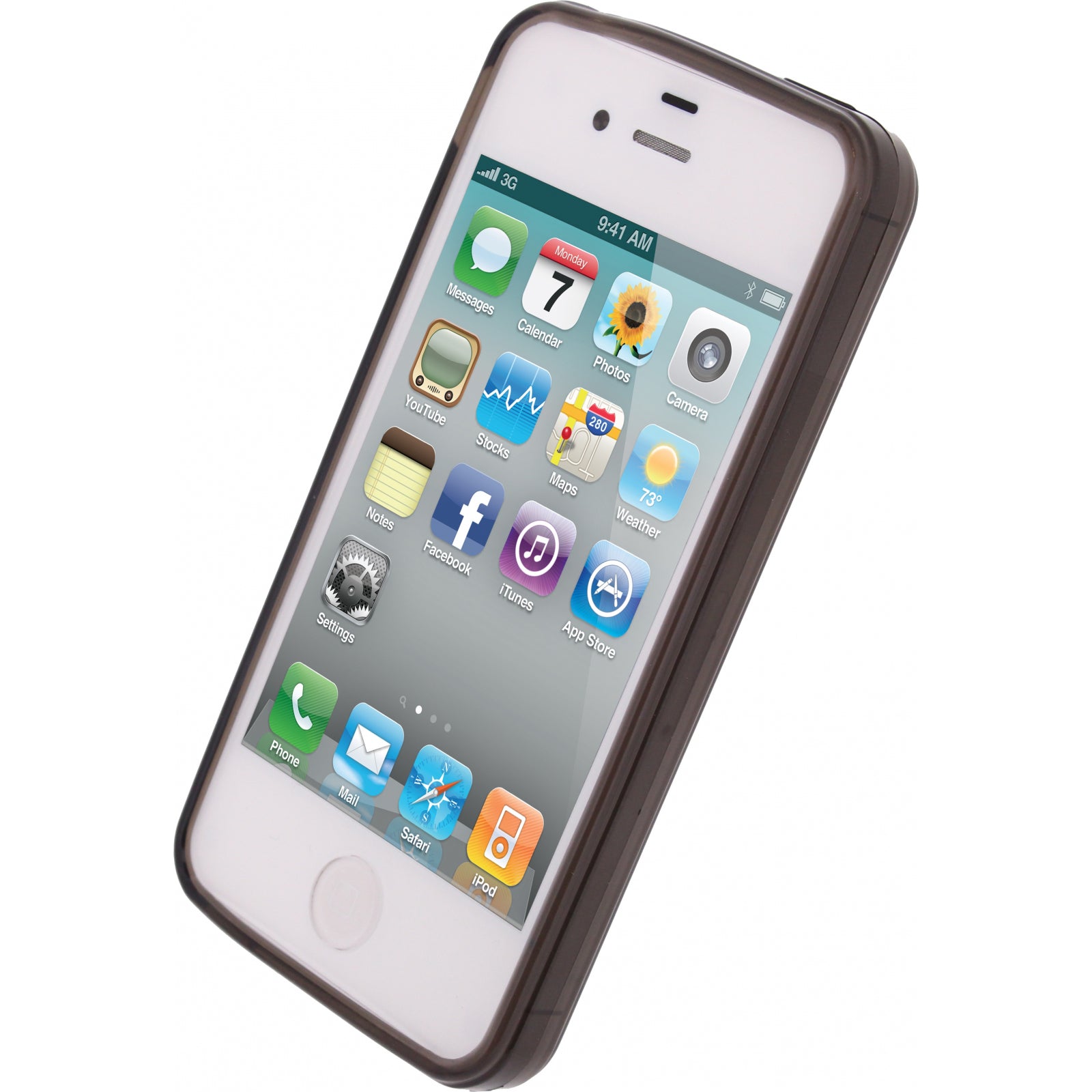 Mobilize Gelly Case Apple iPhone 4/4S Smokey Grey