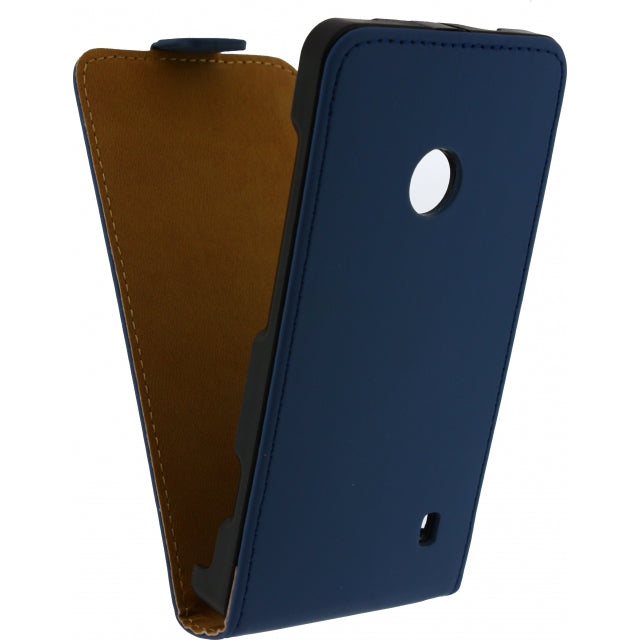 Mobilize Ultra Slim Flip Case Nokia Lumia 520 Bleu foncé