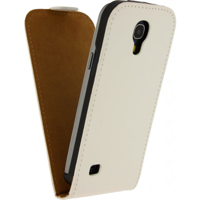 Mobilize Ultra Slim Flip Case Samsung Galaxy S4 Mini I9195 Weiß