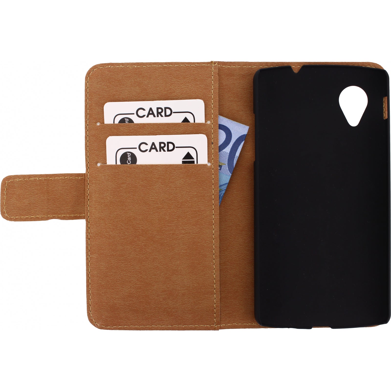 Mobilize Slim Wallet Book Case LG Google Nexus 5 White