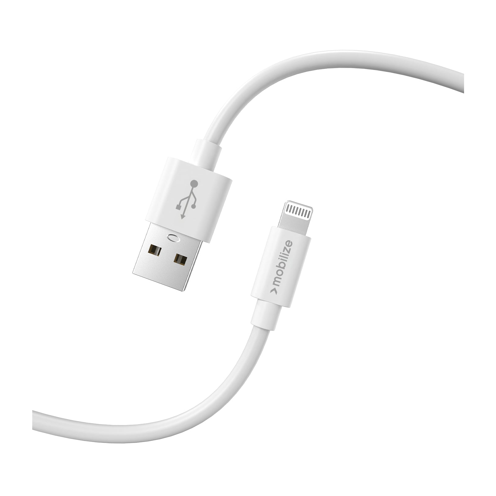 Mobilize Cable USB to Apple MFi Lightning 1m. 12W White