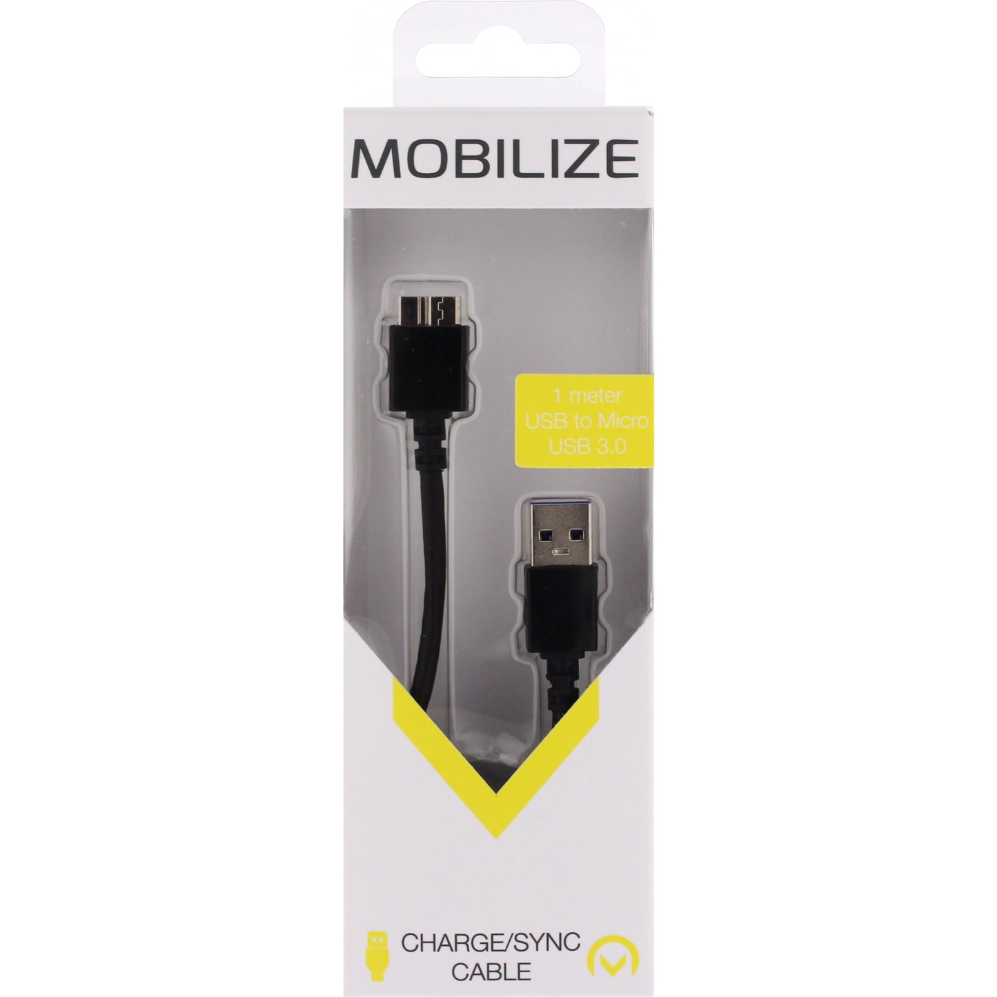 Mobilize Cable USB to Micro USB 3.0 1m. Black