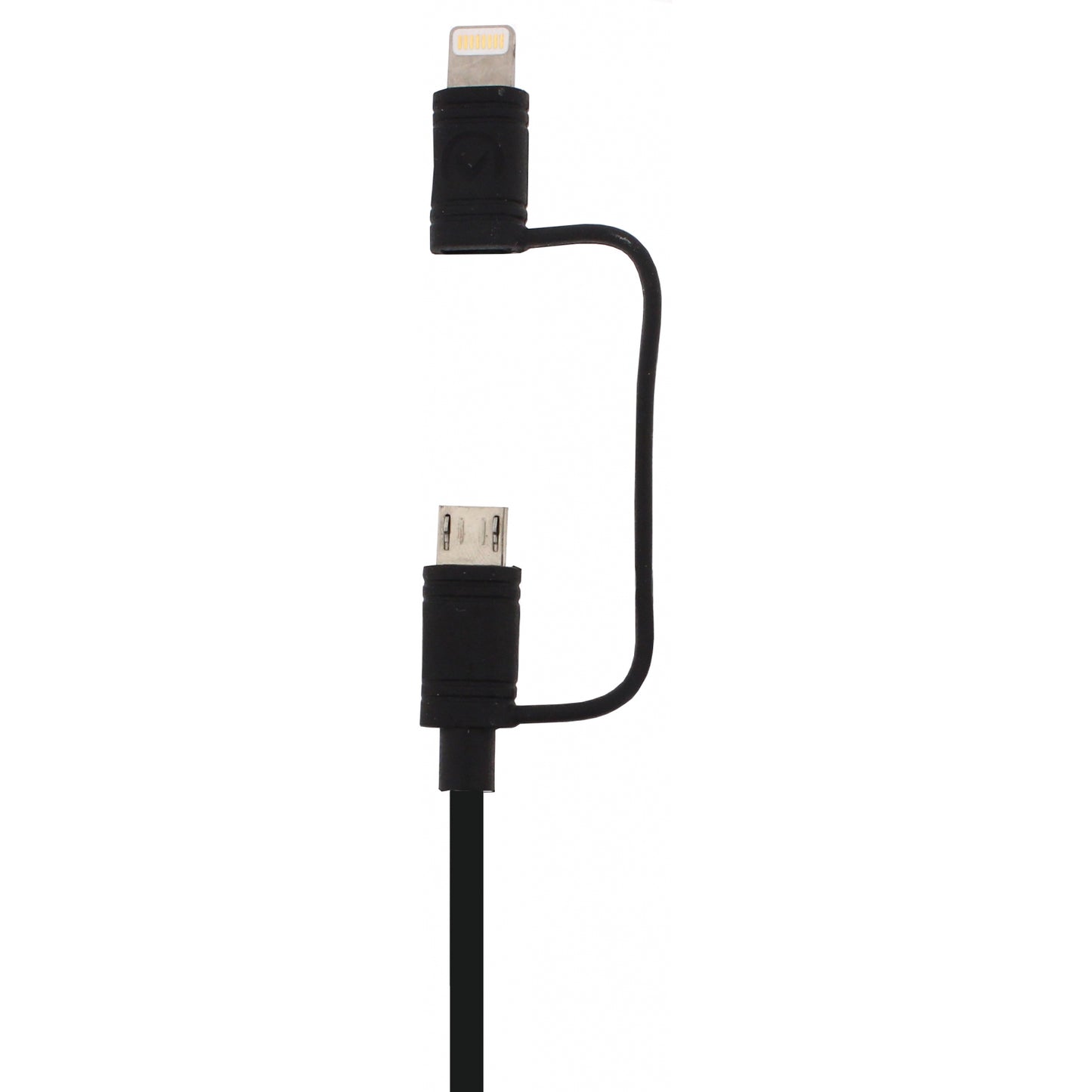 Mobilize 2in1 Cable USB to Apple MFi Lightning or Micro USB 1.5m. Black