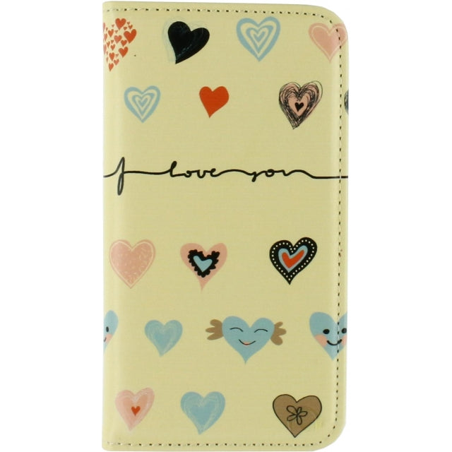 Mobilize Premium Magnet Book Case Apple iPhone 4/4S I Love You