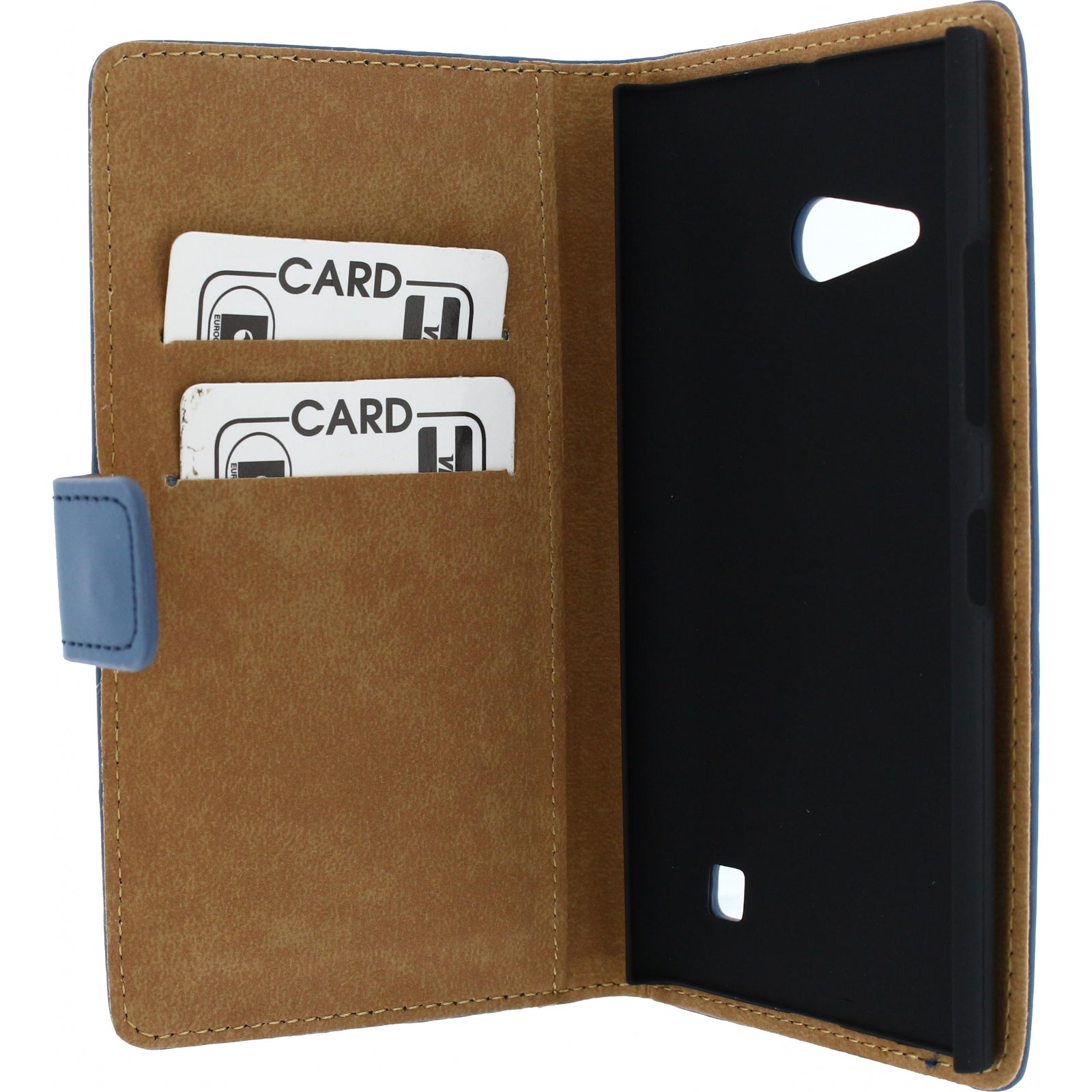 Mobilize Slim Wallet Book Case Nokia Lumia 735 Dark Blue