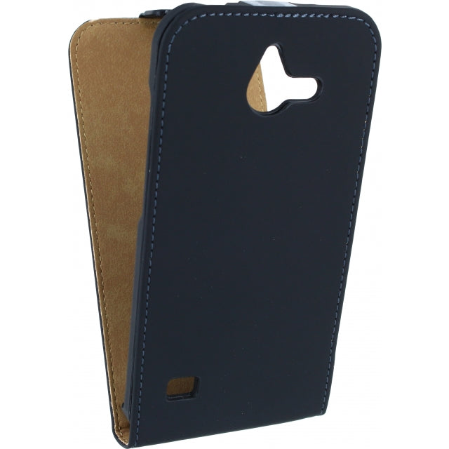 Mobilize Ultra Slim Flip Case Huawei Ascend Y550 Schwarz