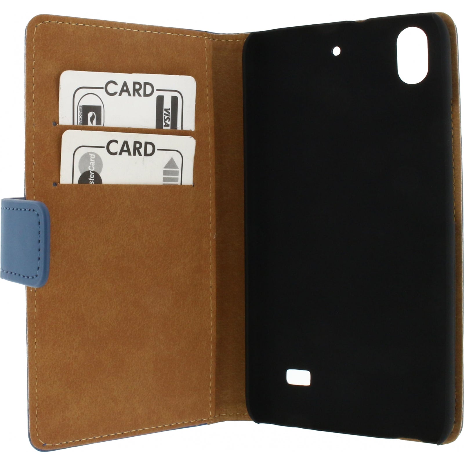 Mobilize Slim Wallet Book Case Huawei Ascend G620s Blue