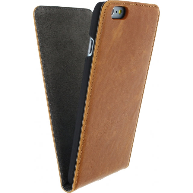Mobilize Premium Magnet Flip Case Apple iPhone 6 Plus/6S Plus Braun