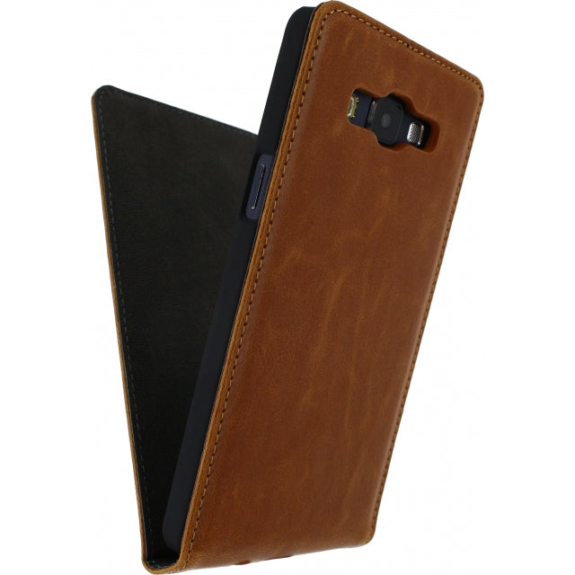 Mobilize Premium Magnet Flip Case Samsung Galaxy A5 Braun