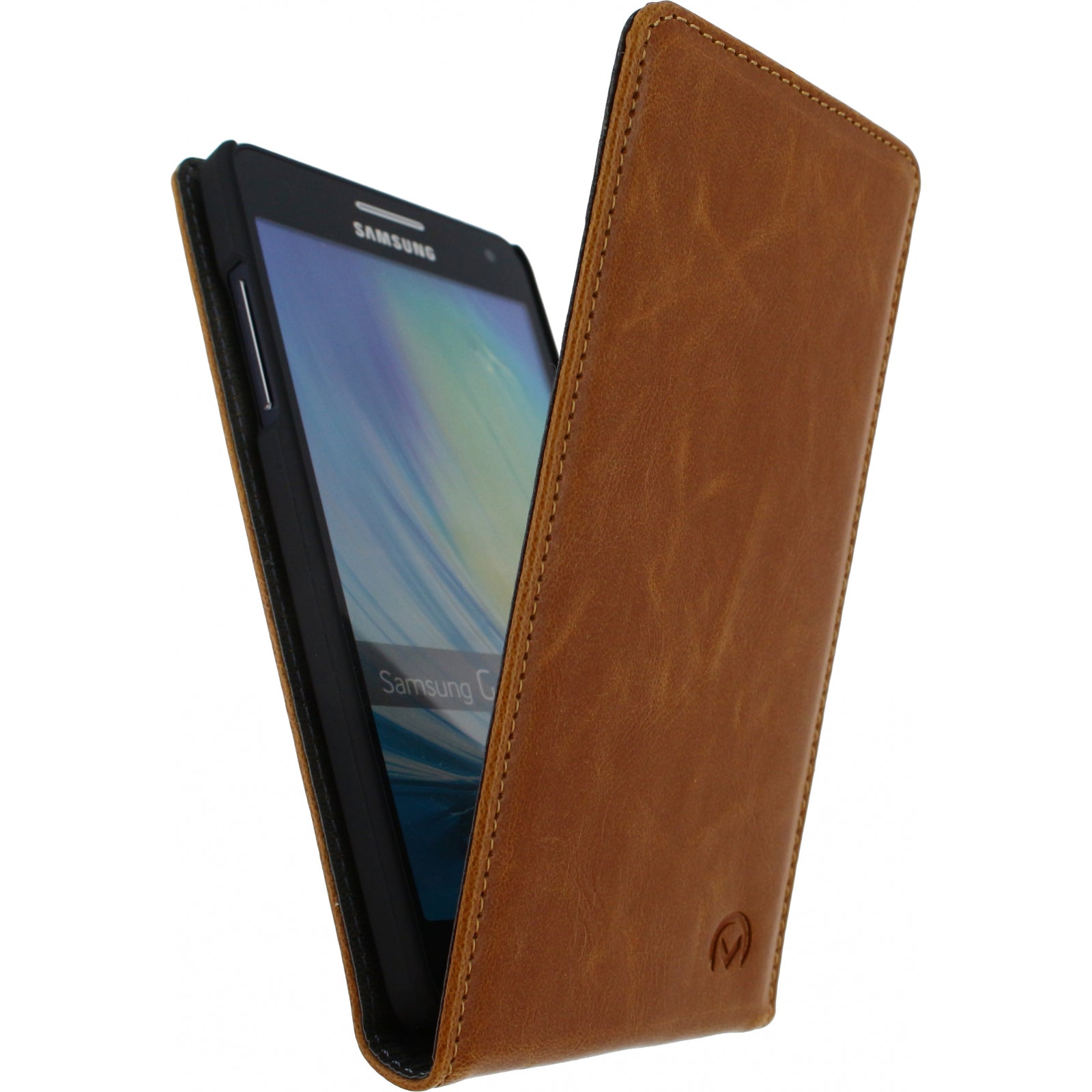 Mobilize Premium Magnet Flip Case Samsung Galaxy A5 Brown