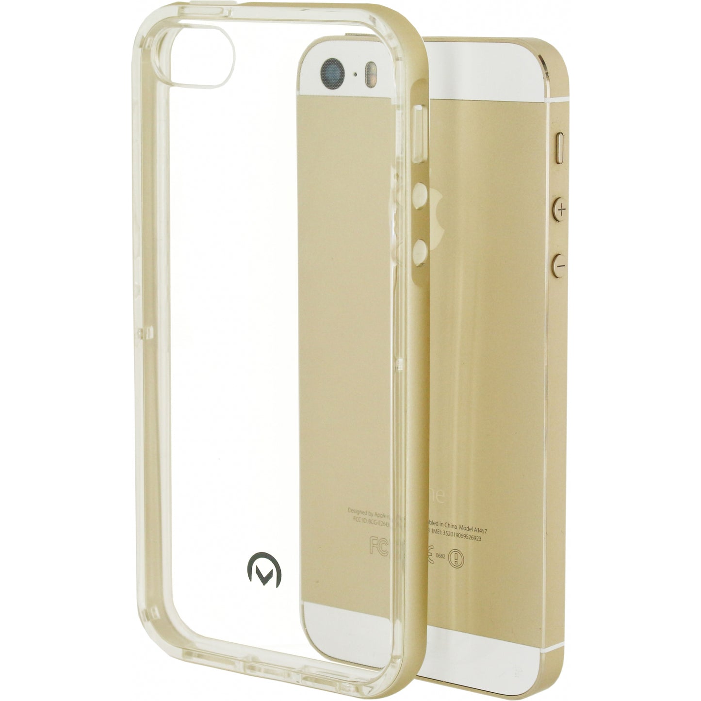 Mobilize Gelly+ Case Apple iPhone 5/5S/SE Clear/Champagne