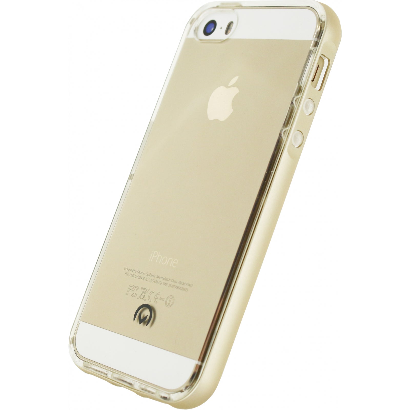 Mobilize Gelly+ Case Apple iPhone 5/5S/SE Clear/Champagne