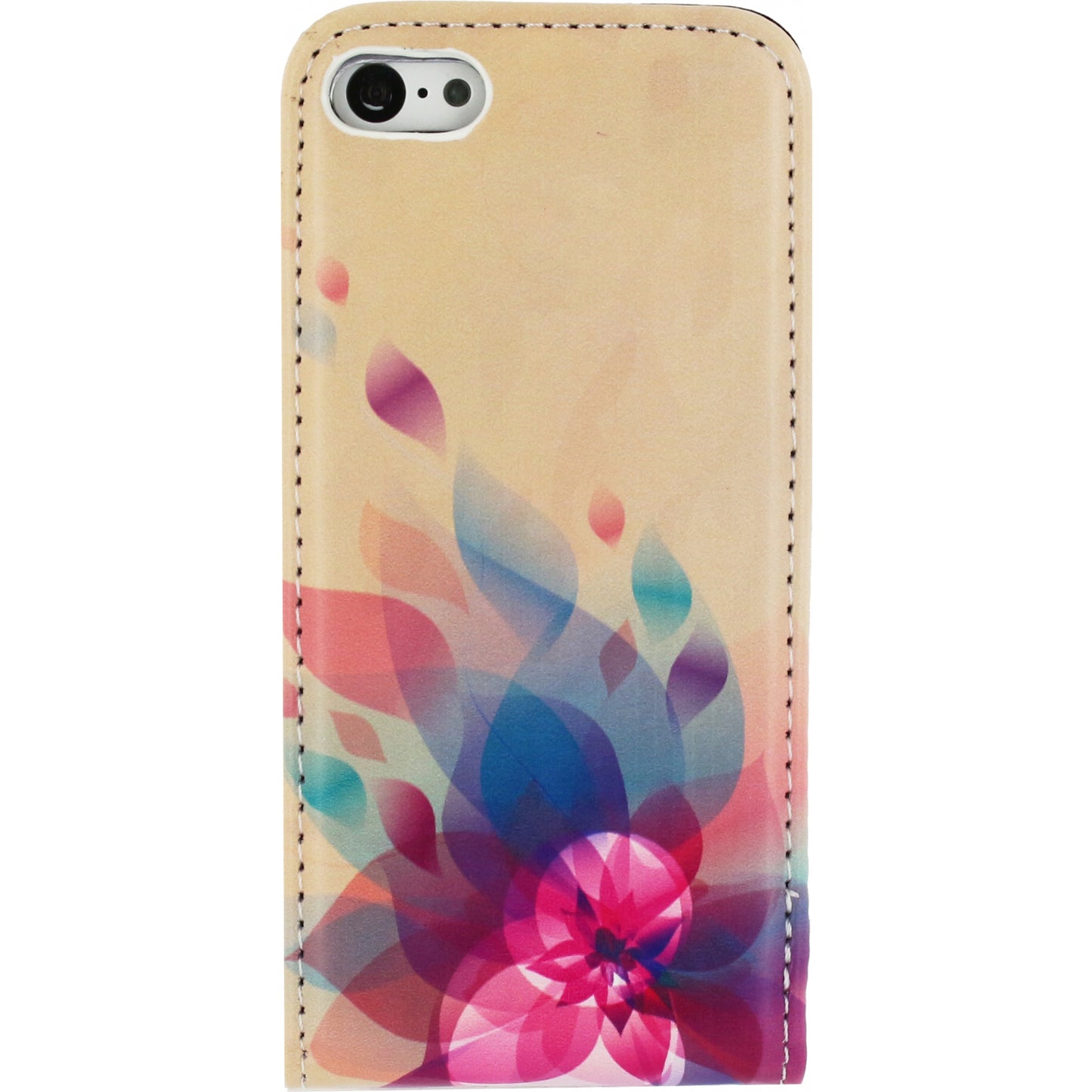 Mobilize Premium Magnet Flip Case Apple iPhone 5C Fire Flower