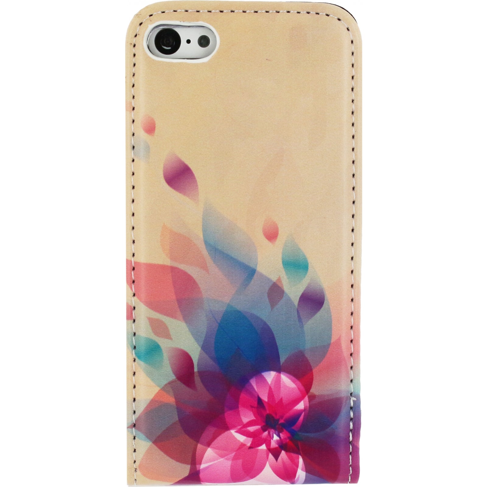 Mobilize Premium Magnet Flip Case Apple iPhone 5C Fire Flower