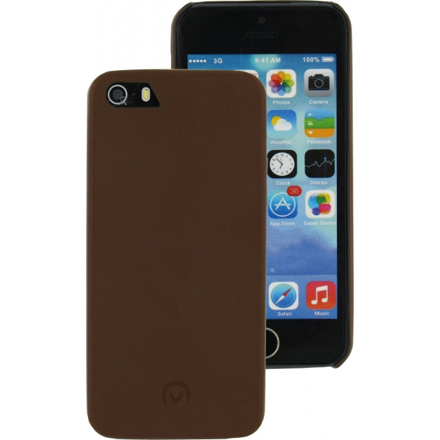 Mobilize Slim Lederhülle Apple iPhone 5/5S/SE Braun