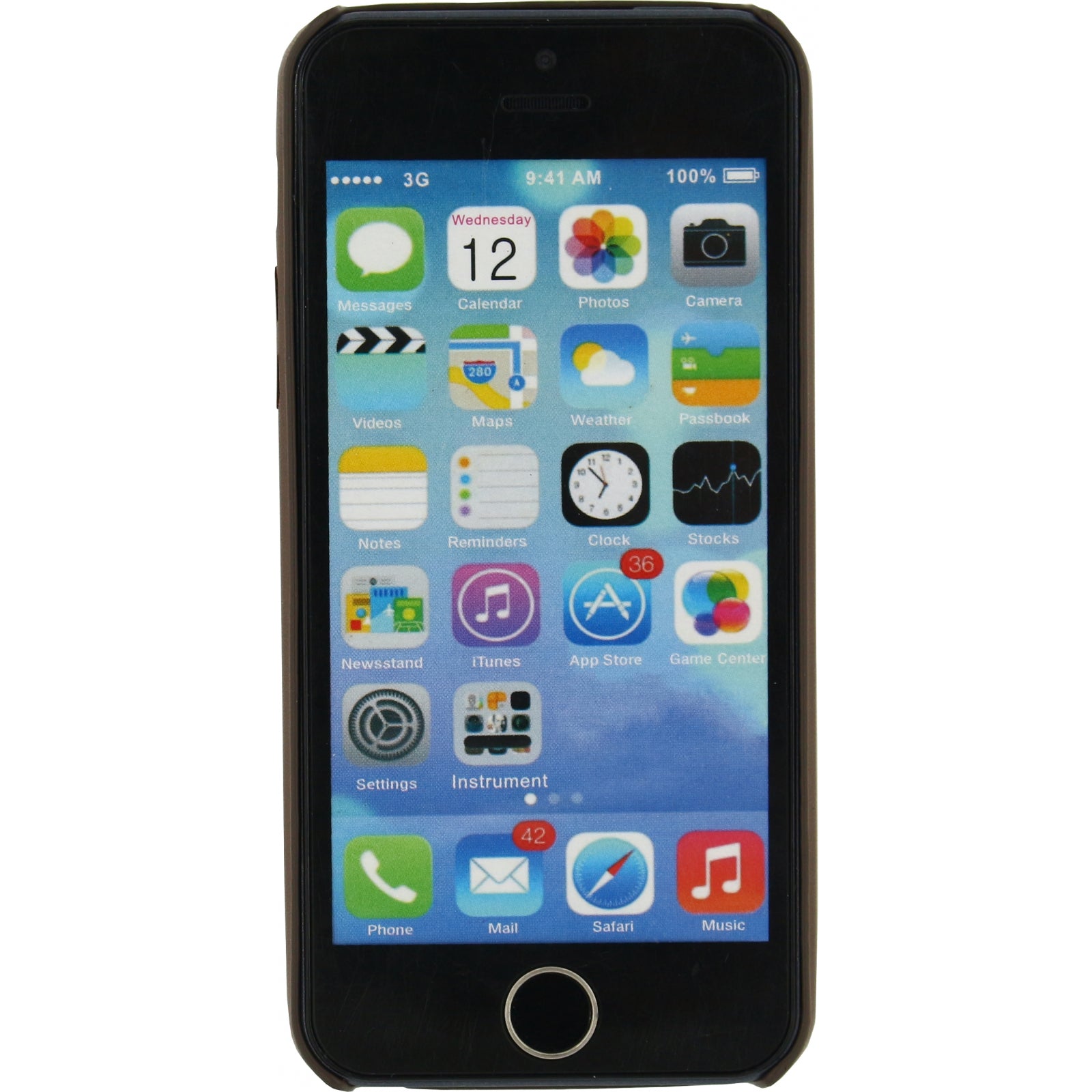 Mobilize Slim Leather Case Apple iPhone 5/5S/SE Brown