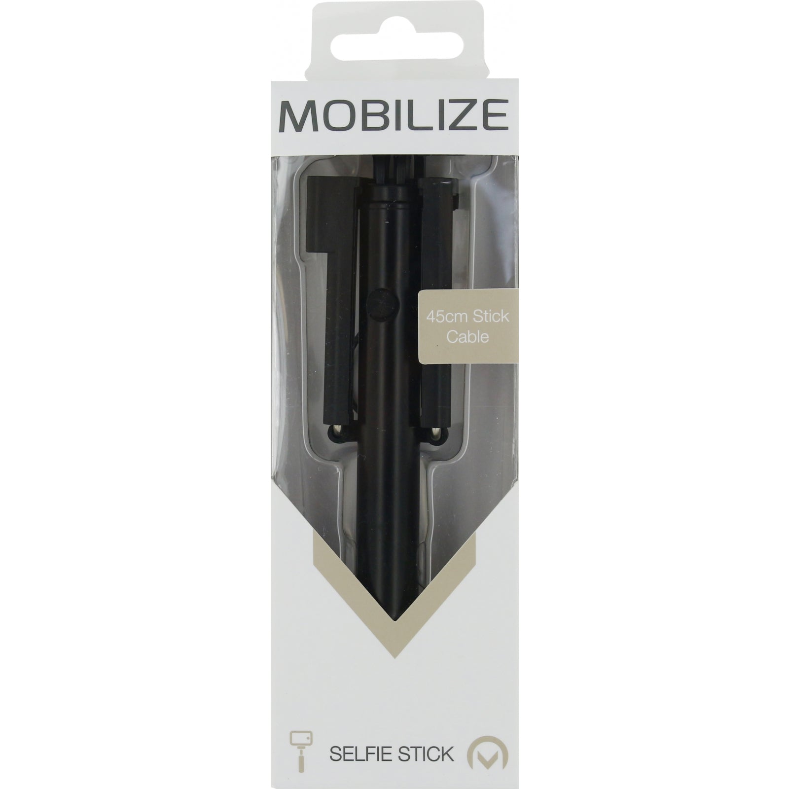 Mobilize Wired Selfie Stick Black