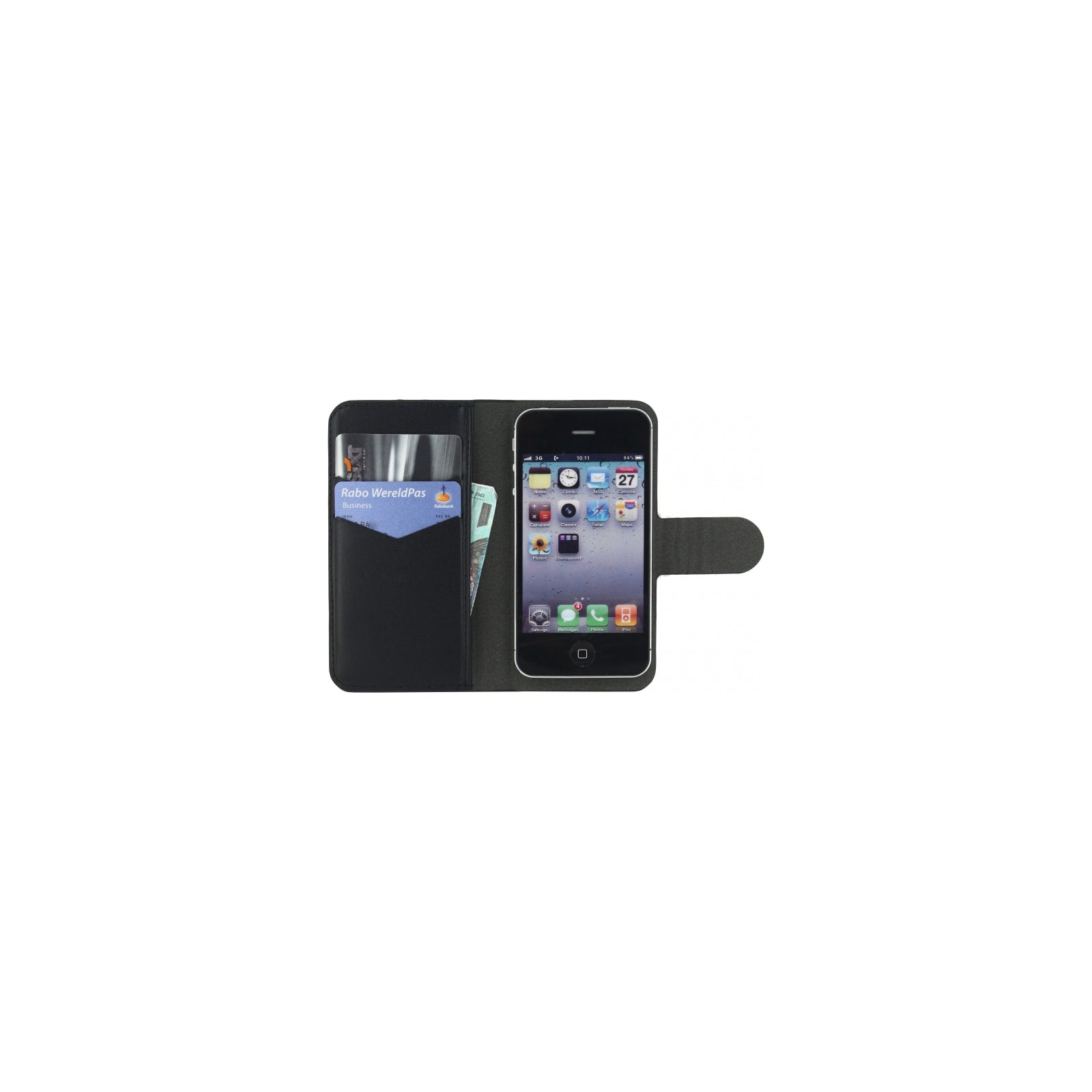 Mobilize Universal Wallet Book Case Small Black