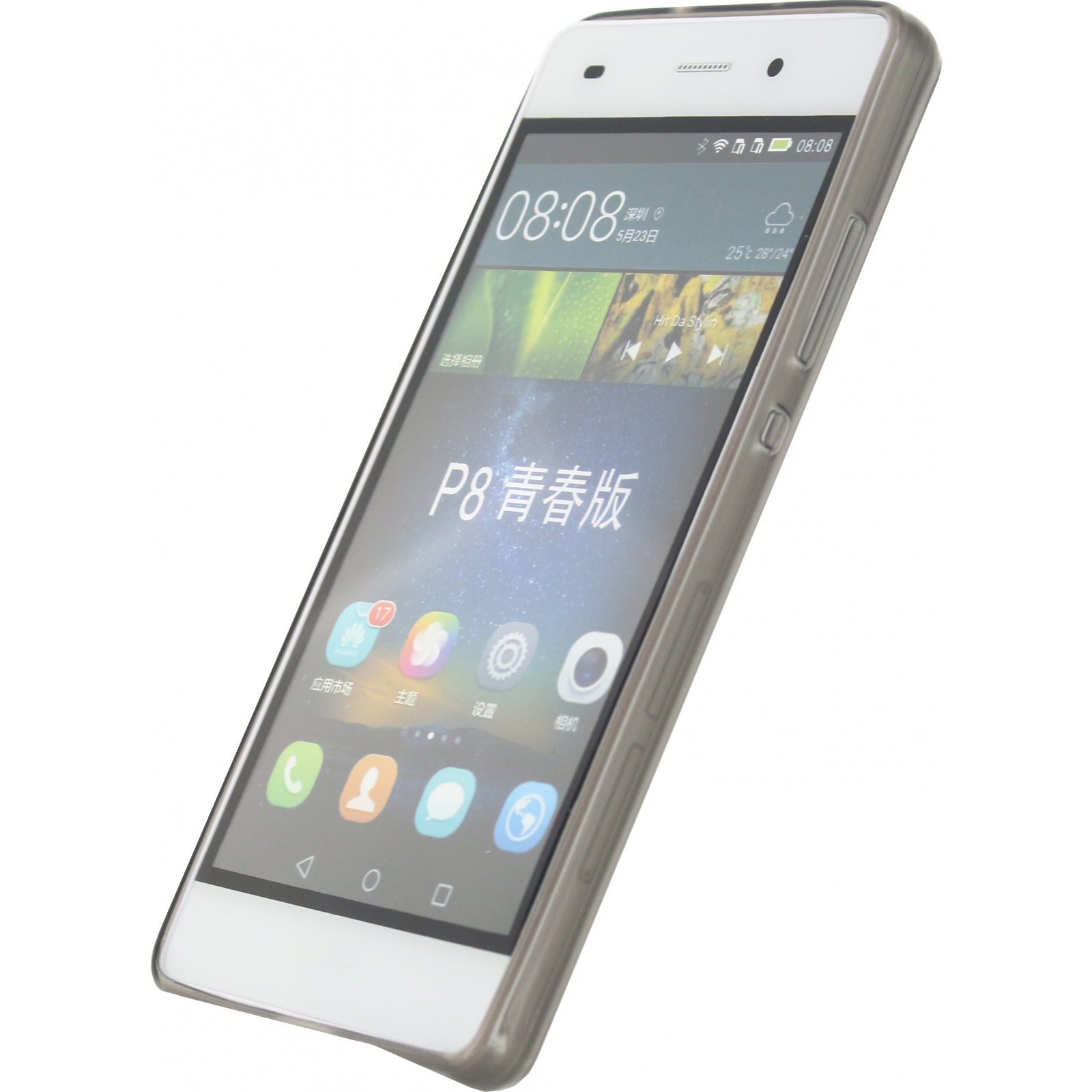 Mobilize Gelly Case Huawei P8 Lite Smokey Grey