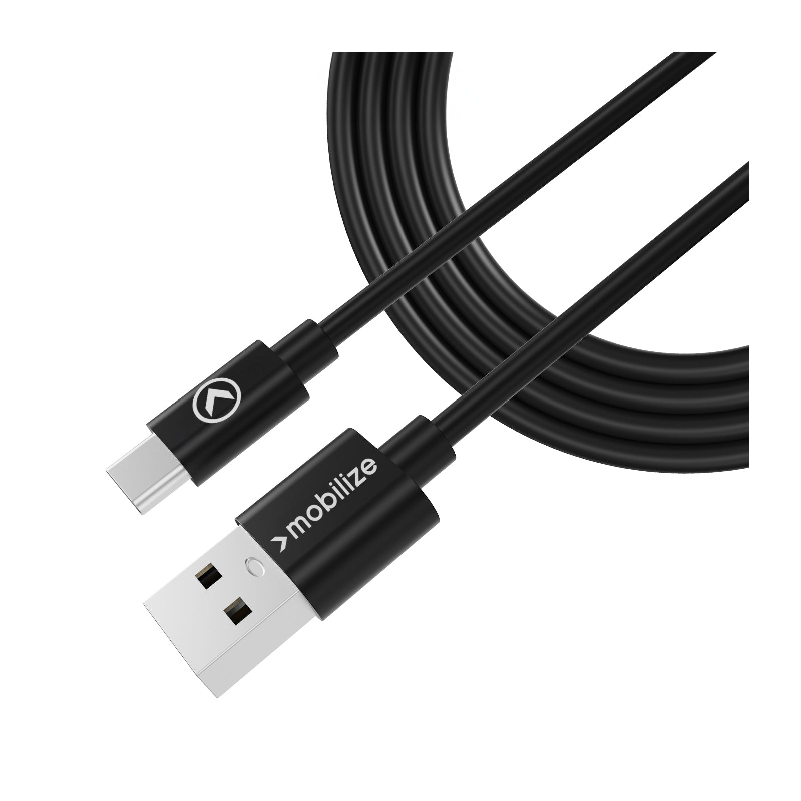 Mobilize Charge/Sync Cable USB-C 1m. 15W Black