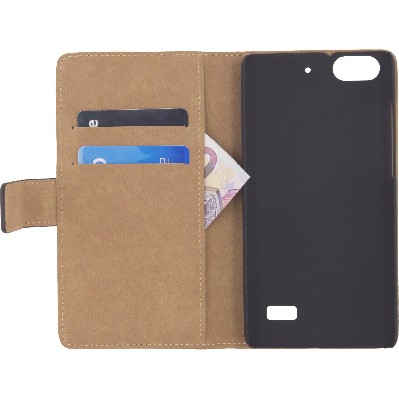 Mobilize Classic Wallet Book Case Huawei G Play mini Black