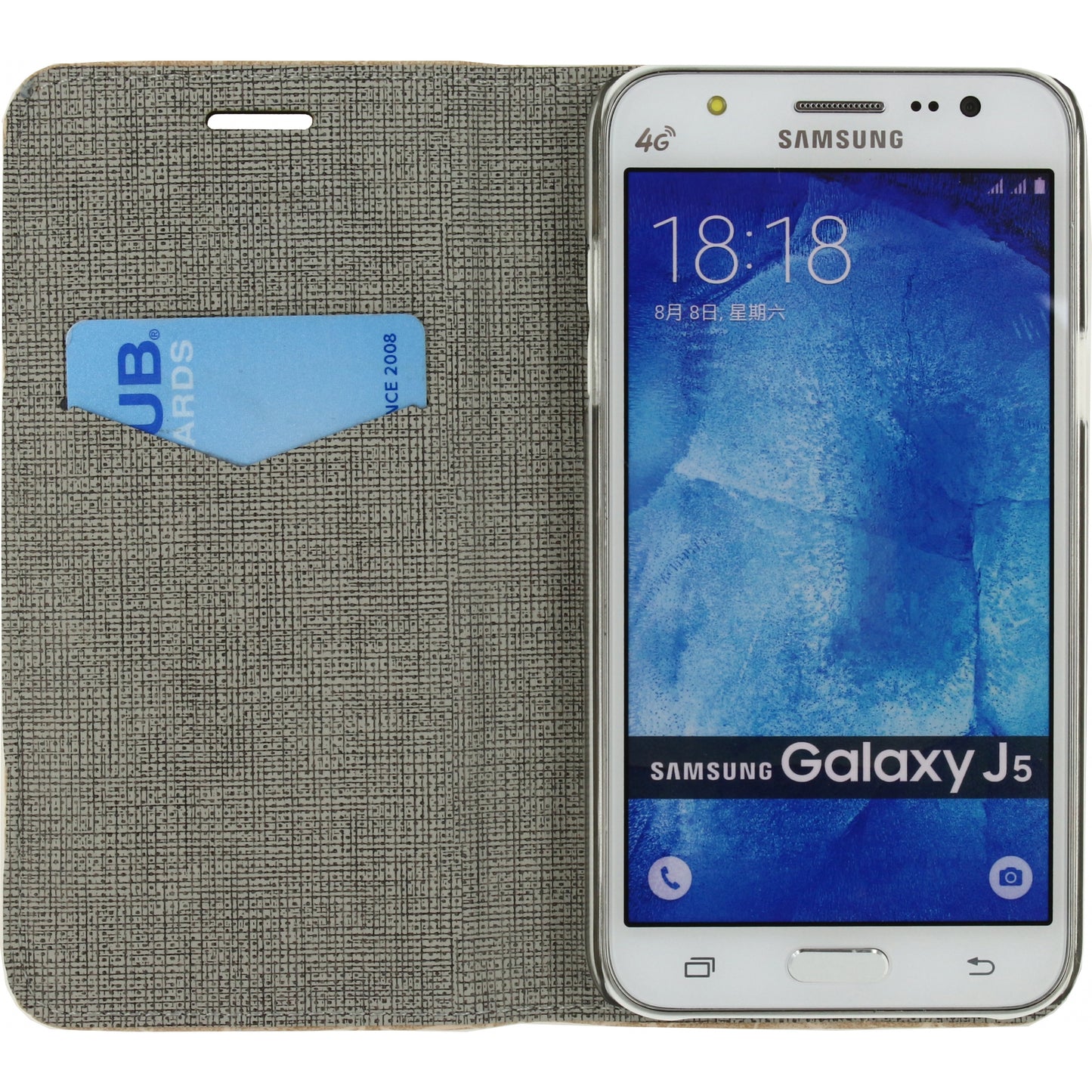 Mobilize Premium Book Case Samsung Galaxy J5 Alligator Peanut Brown