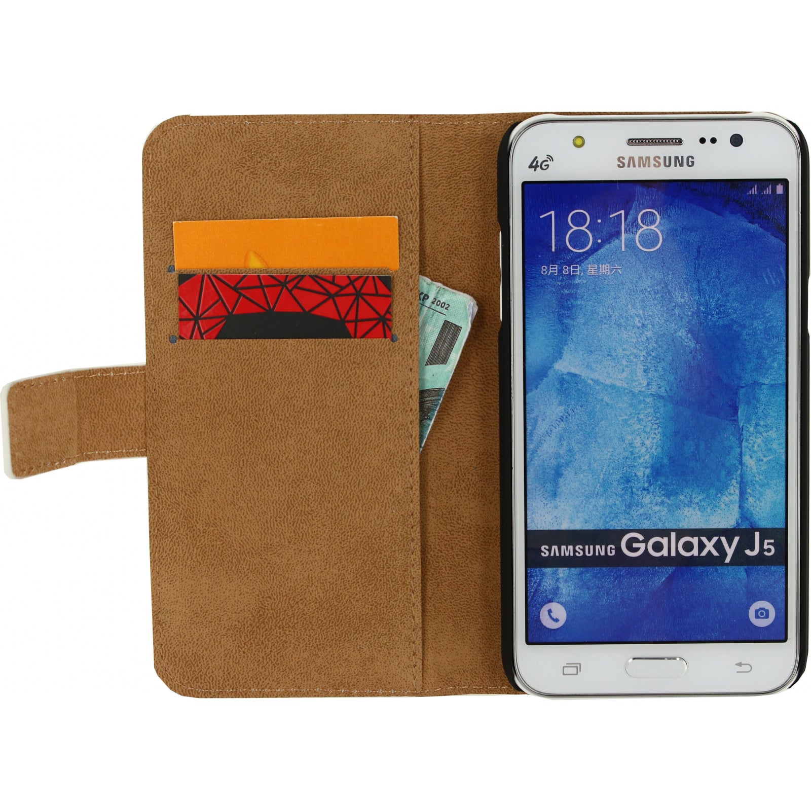 Mobilize Classic Wallet Book Case Samsung Galaxy J5 White