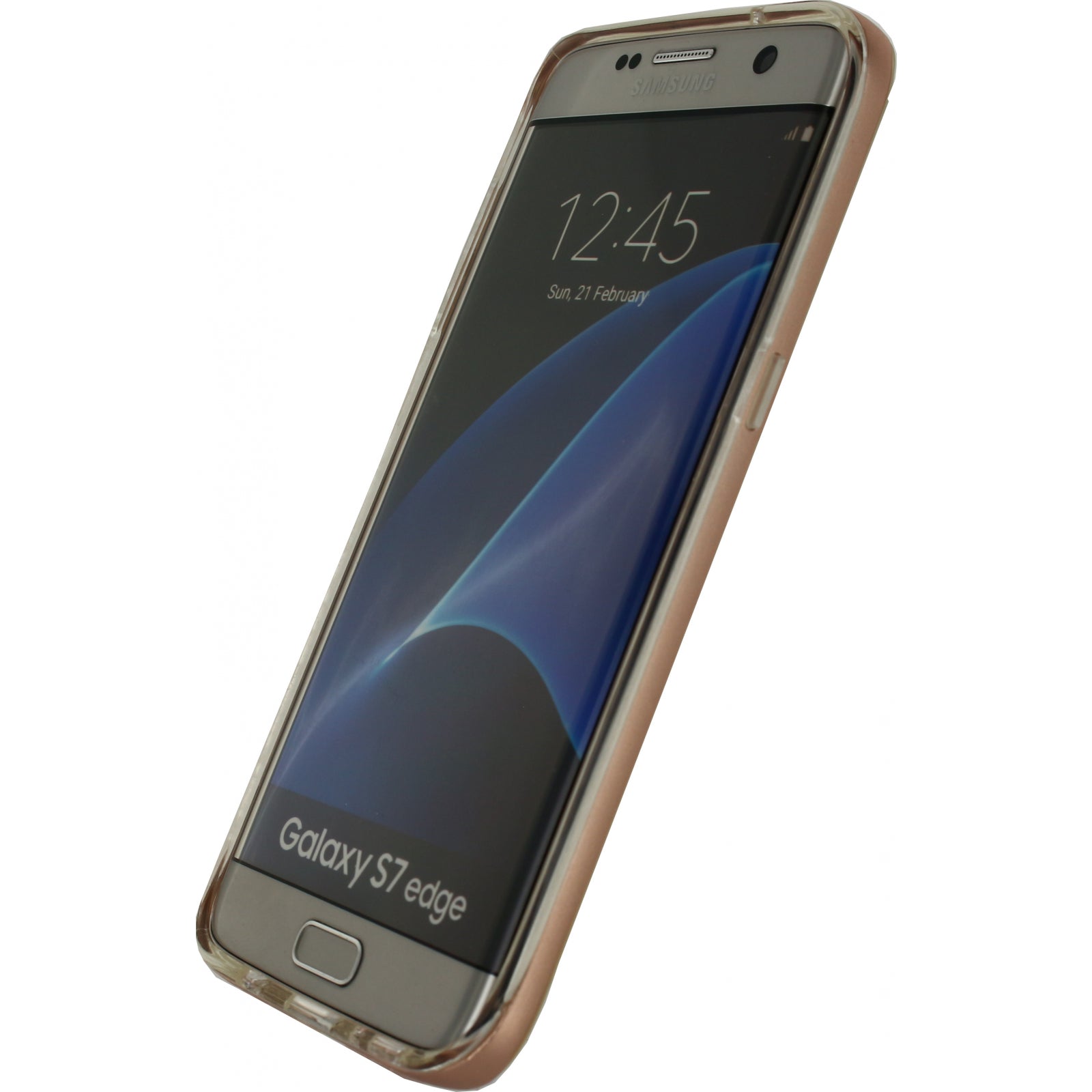 Mobilize Gelly+ Case Samsung Galaxy S7 Edge Clear/Rose Gold