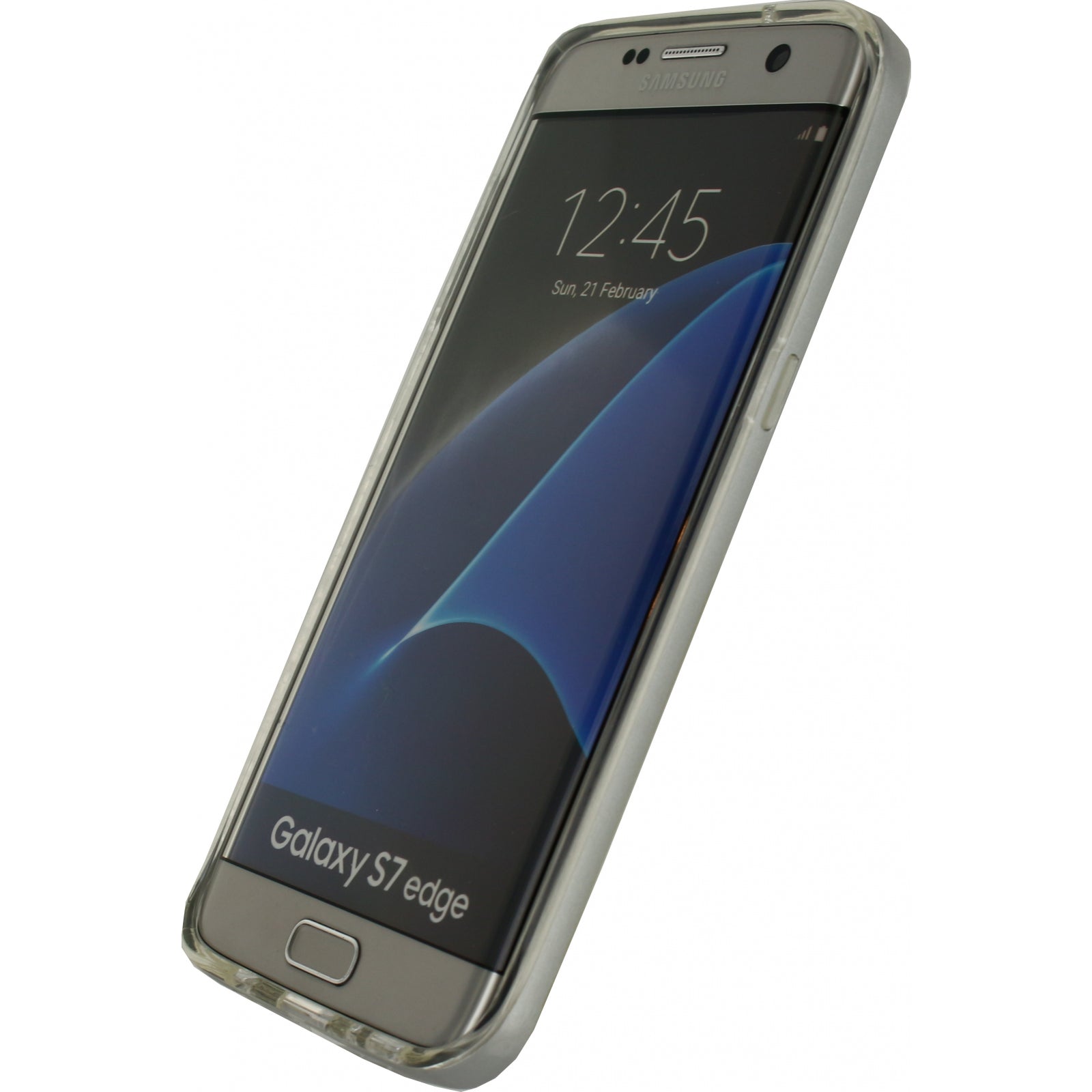 Mobilize Gelly+ Case Samsung Galaxy S7 Edge Clear/Silver