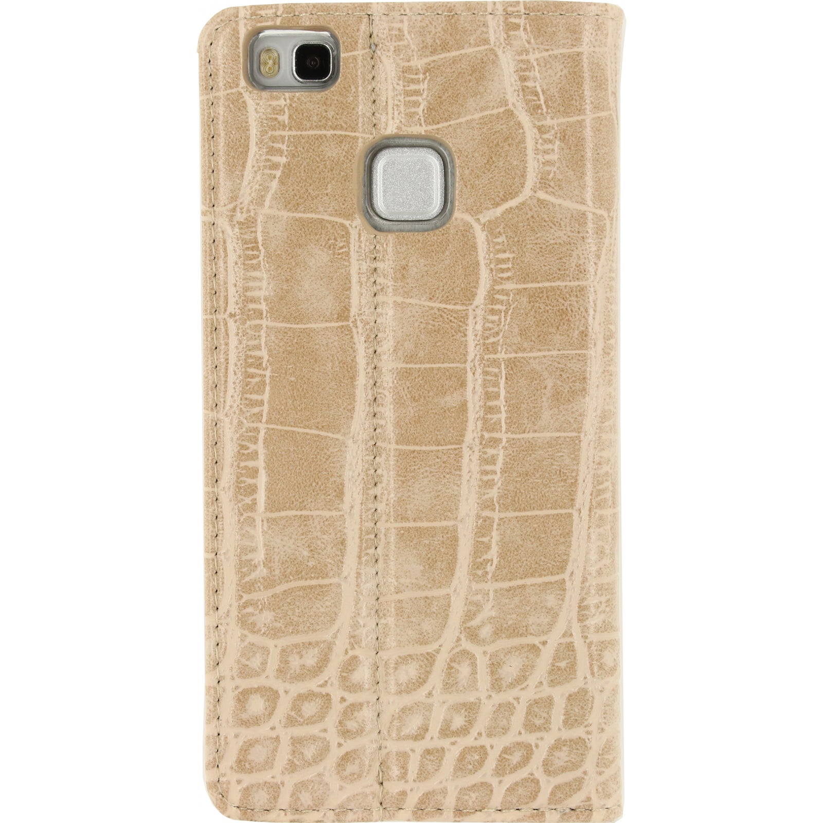 Mobilize Premium Book Case Huawei P9 Lite Alligator Peanut Brown