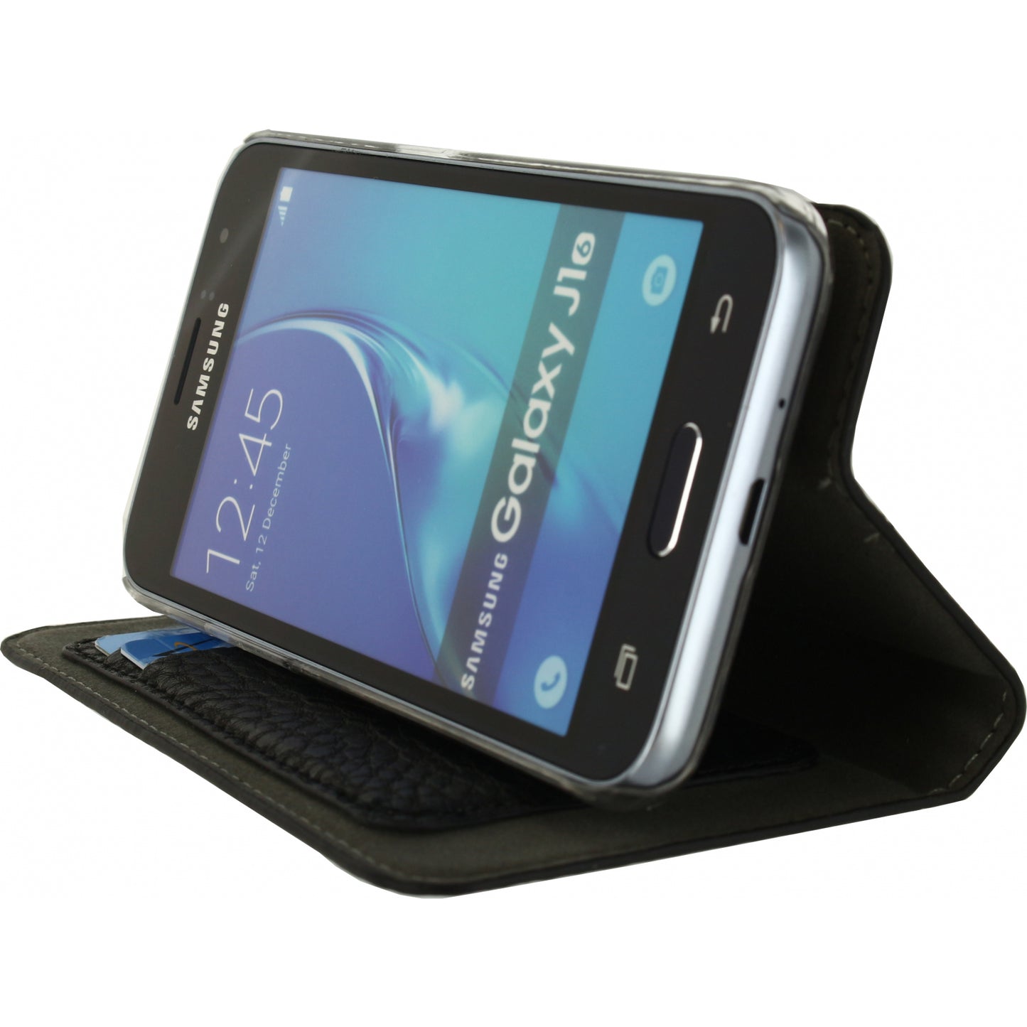 Mobilize Detachable Wallet Book Case Samsung Galaxy J1 2016 Black