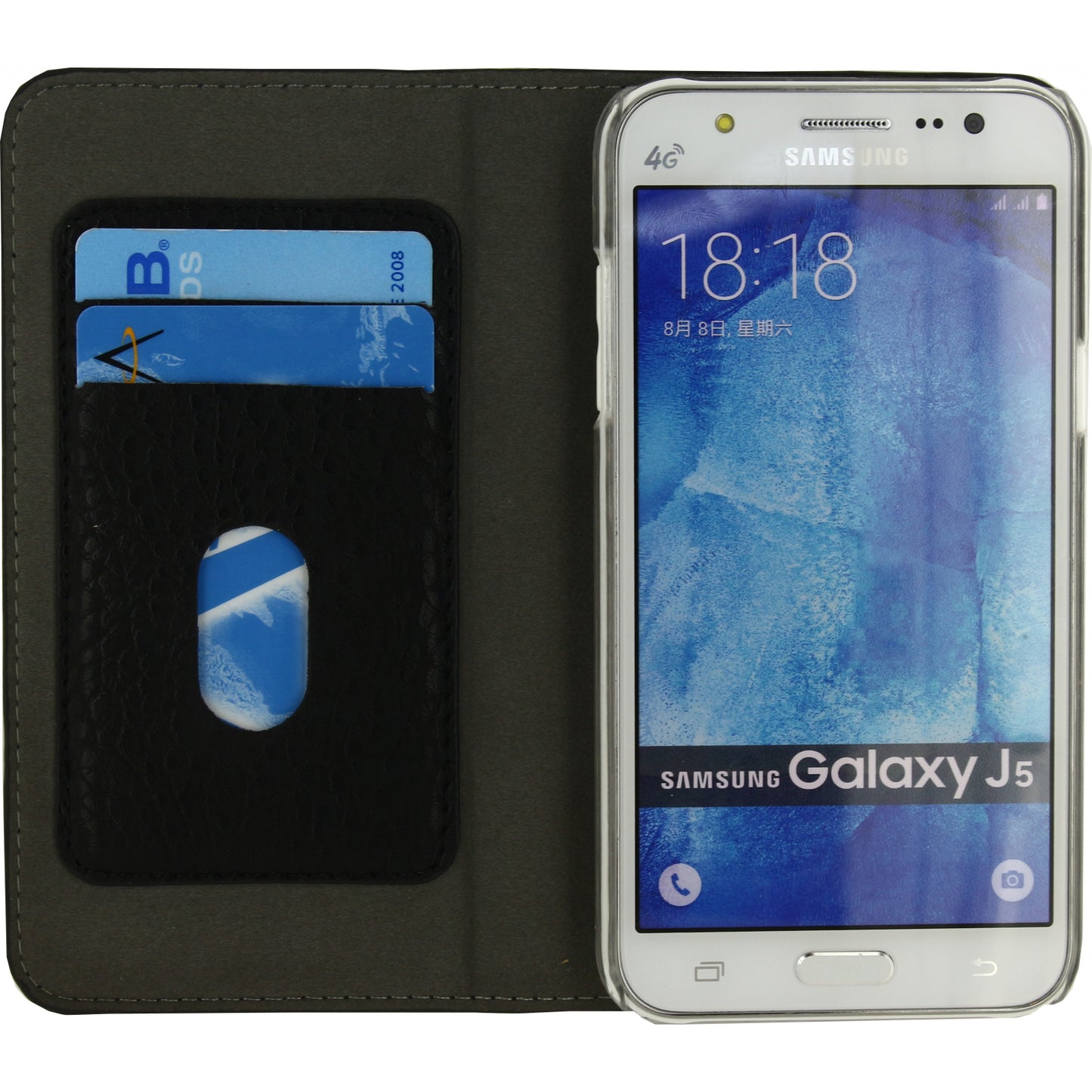 Mobilize Detachable Wallet Book Case Samsung Galaxy J5 Black