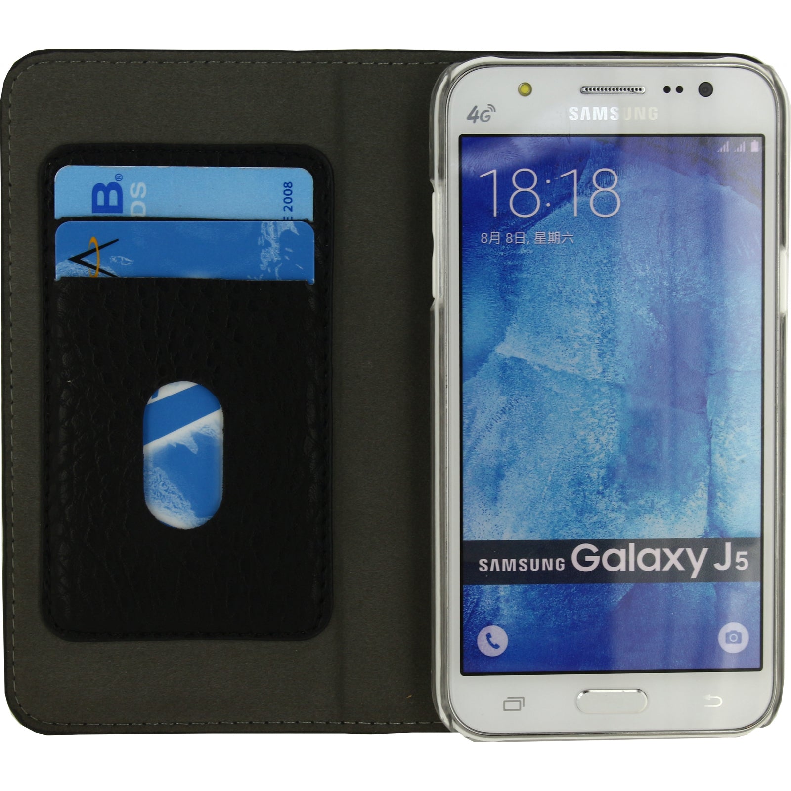 Mobilize Detachable Wallet Book Case Samsung Galaxy J5 Black