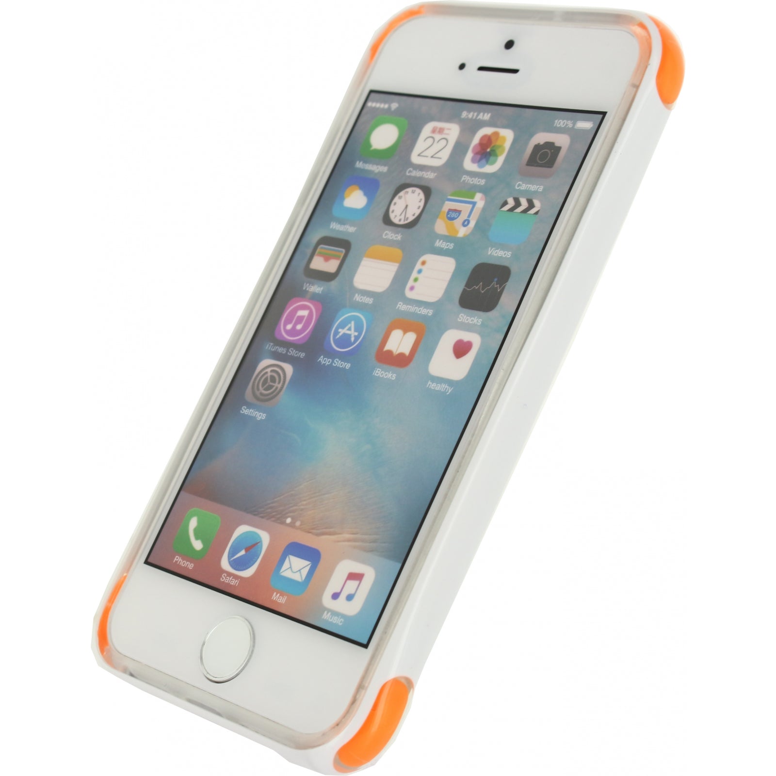 Mobilize Shockproof Case Apple iPhone 5/5S/SE White